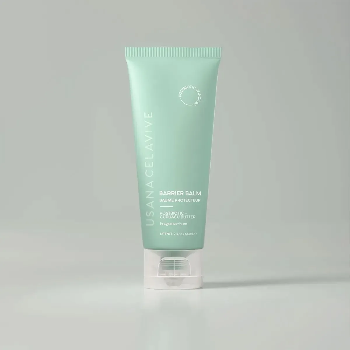 Confezione ufficiale di Postbiotic Barrier Balm Celavive.