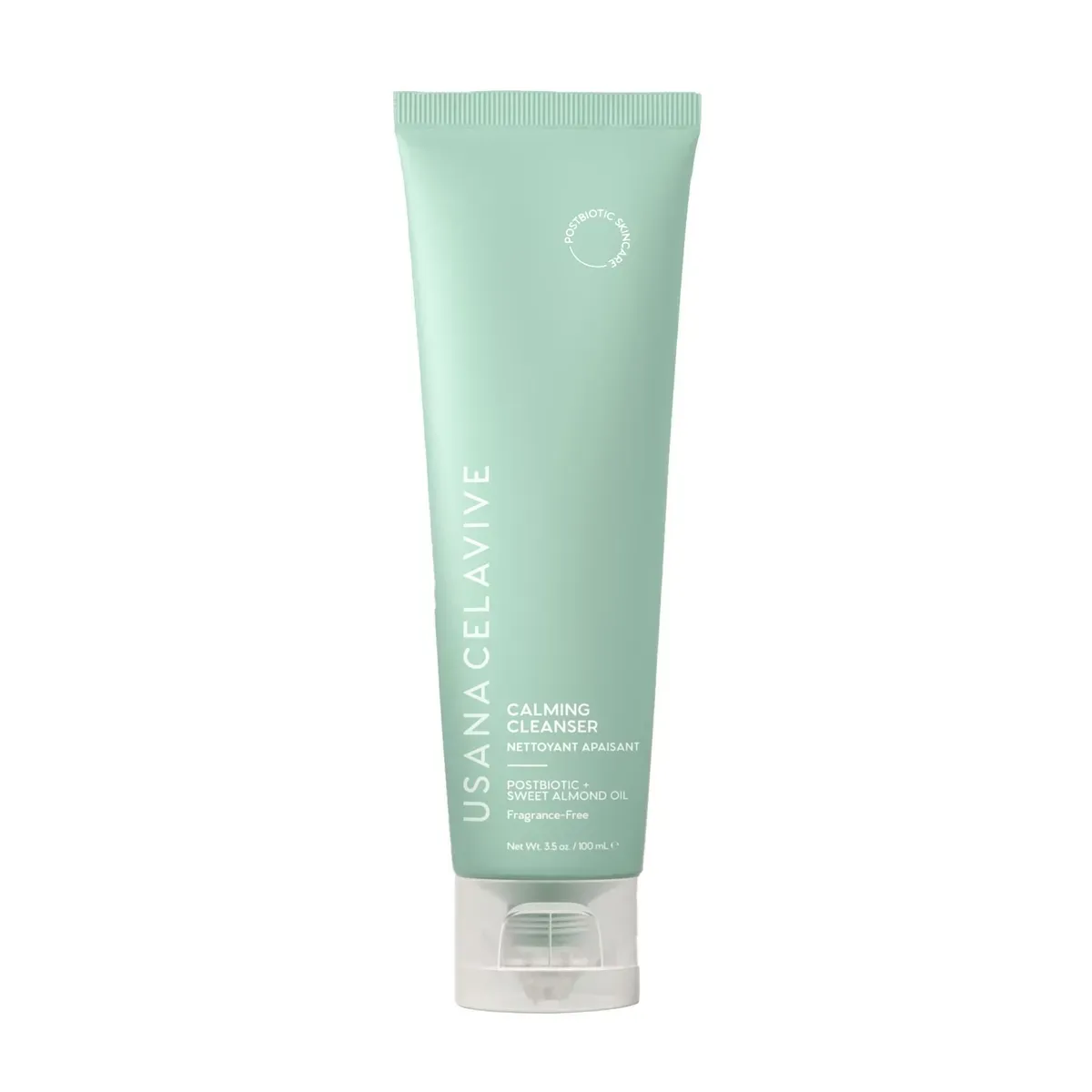 Confezione ufficiale di Celavive Postbiotic Calming Cleanser.